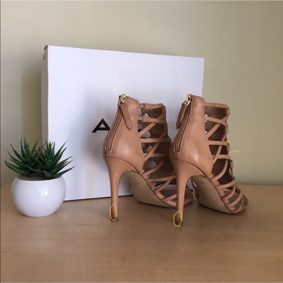 Aldo | Sexy Tan/Nude Strappy Heel Sandals 💋 - Picture 4 of 4